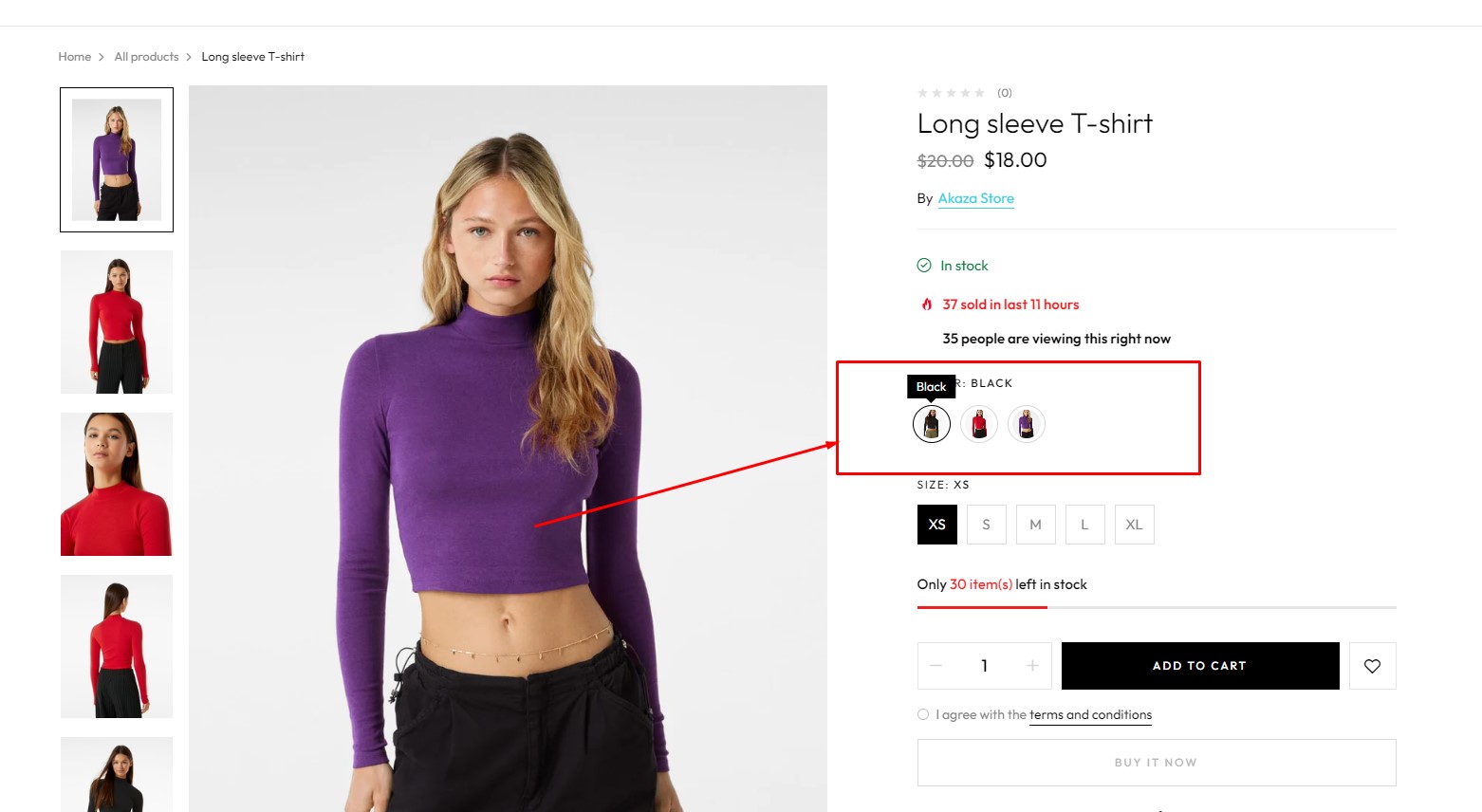 Product short description